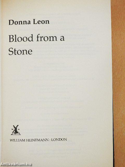 Blood from a Stone