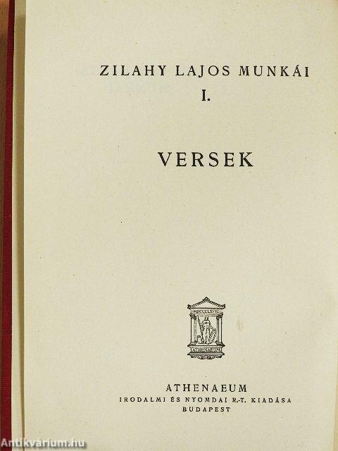 Zilahy Lajos munkái I-XV.