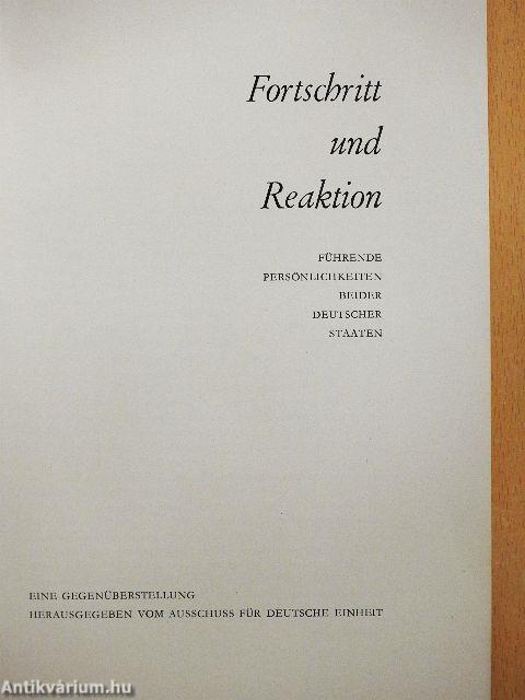 Fortschritt und Reaktion