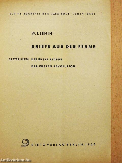 Briefe aus der Ferne