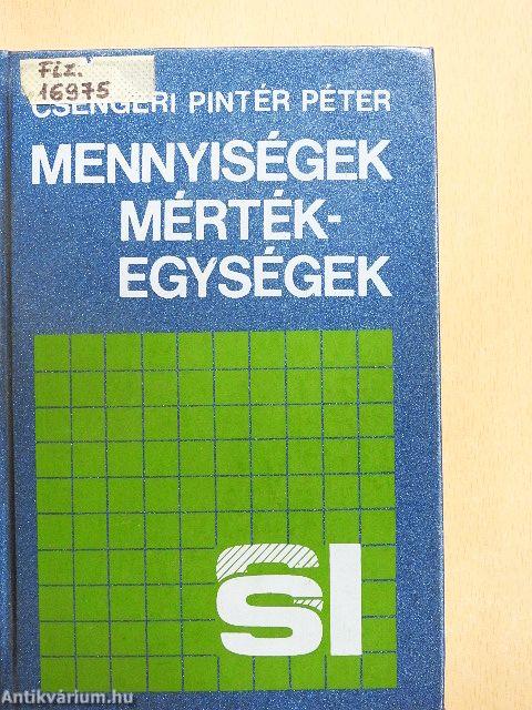 Mennyiségek, mértékegységek