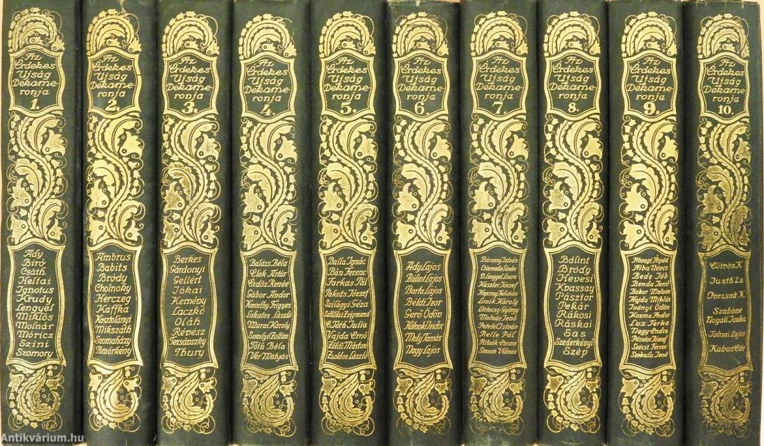 Az Érdekes Ujság Dekameronja I-X.