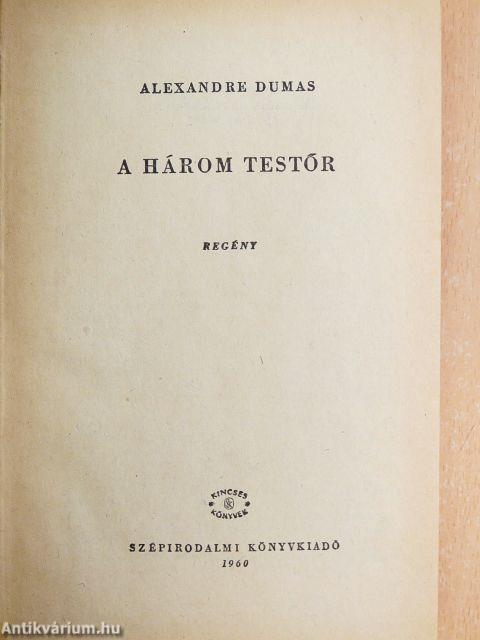 A három testőr I-III.