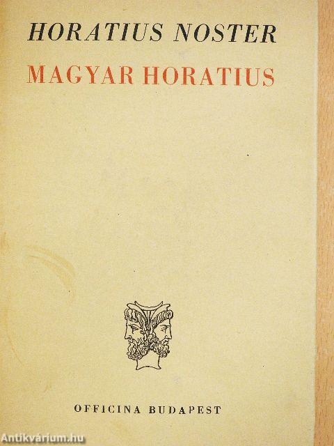Magyar Horatius/Horatius Noster