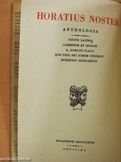 Magyar Horatius/Horatius Noster