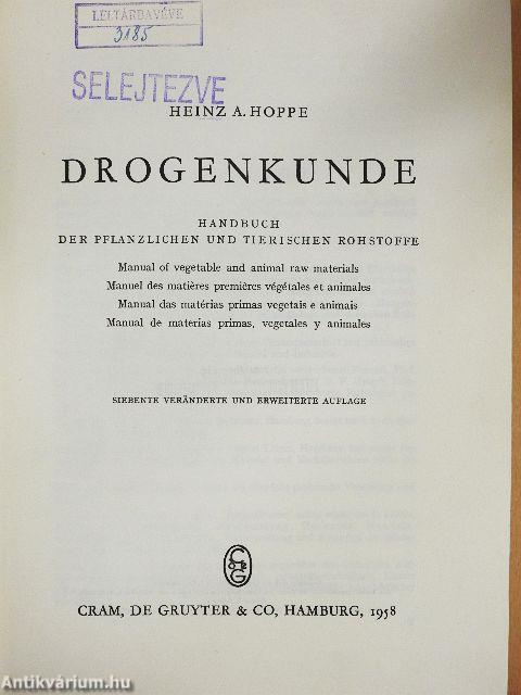 Drogenkunde