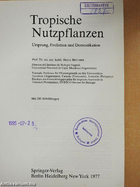 Tropische Nutzpflanzen