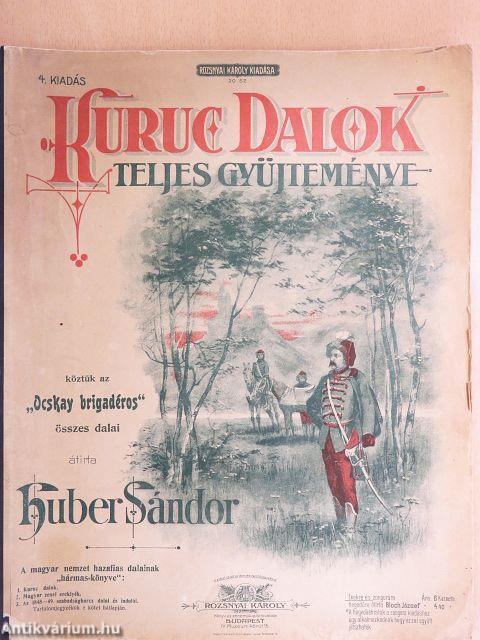 Kuruc dalok teljes gyüjteménye