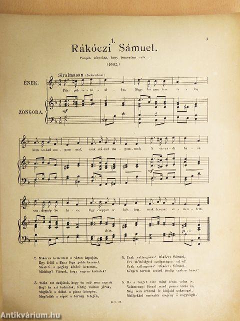 Kuruc dalok teljes gyüjteménye