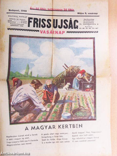 Friss Ujság Vasárnap 1948. május 9.