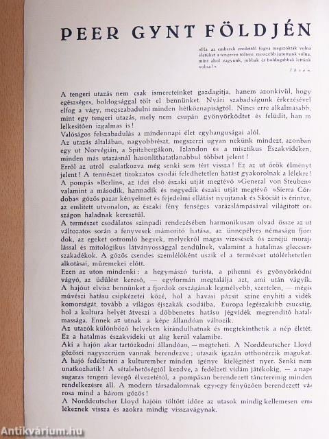 Lloyd északi utazások 1935