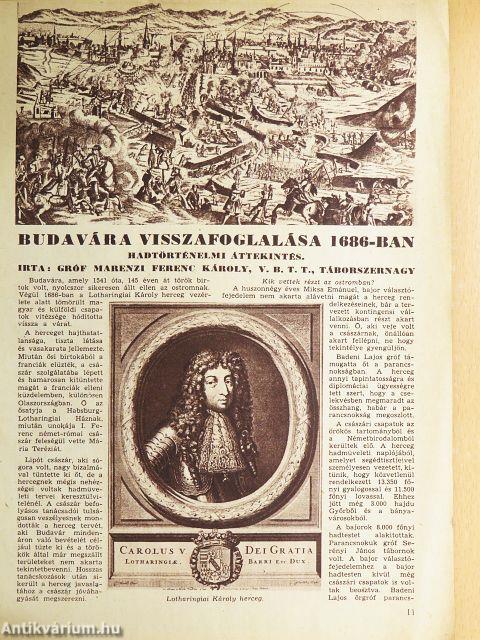 Budavár visszafoglalása 250 év előtt