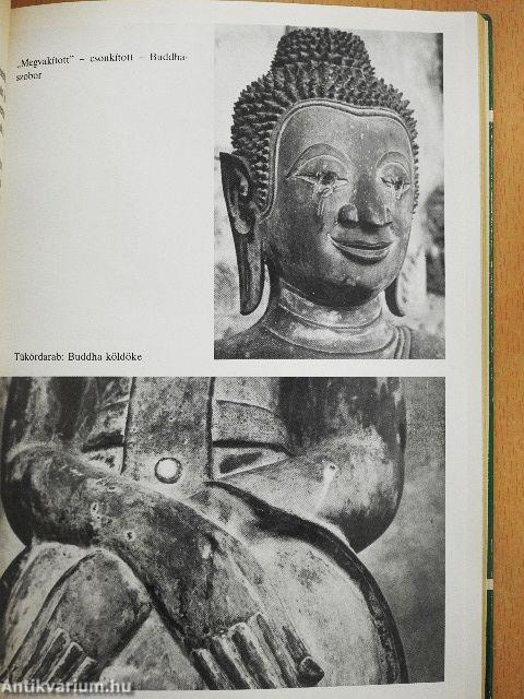 Háromfejű elefánt napernyővel