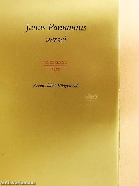 Janus Pannonius versei