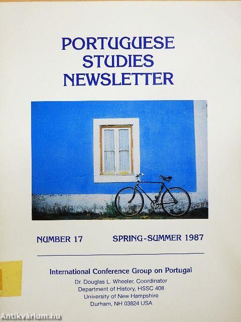 Portuguese Studies Newsletter Spring-Summer 1987