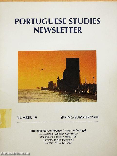 Portuguese Studies Newsletter Spring-Summer 1988