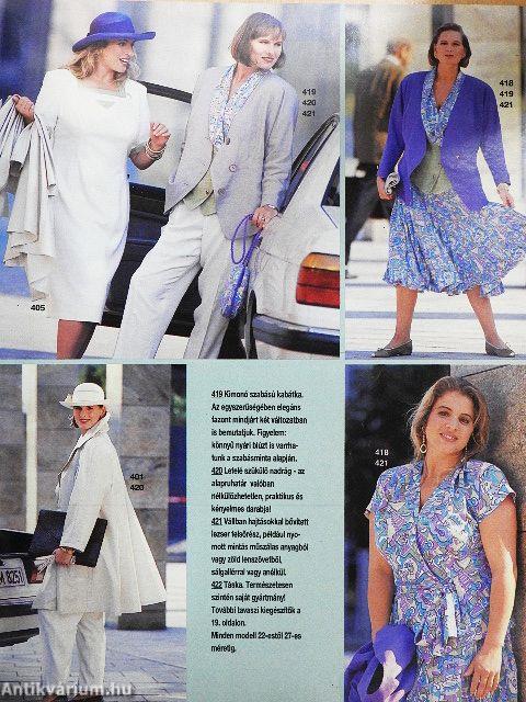Burda Moda Moletteknek 1/92.
