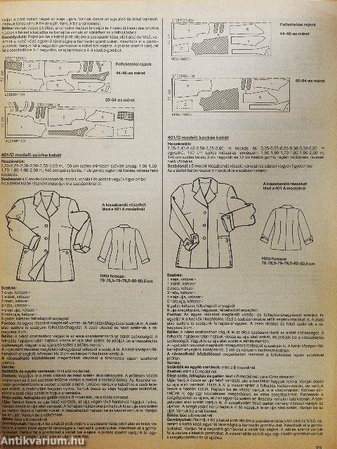 Burda Moletteknek 1993/1.