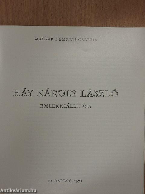 Háy Károly László emlékkiállítása