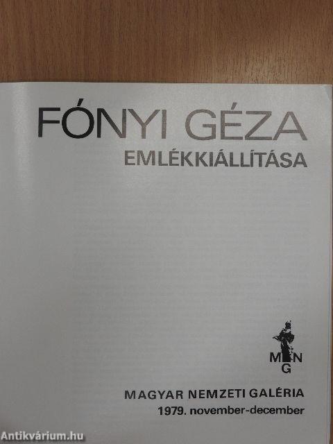 Fónyi Géza emlékkiállítása
