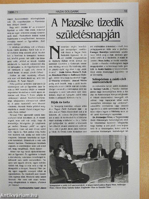 Szombat 1999. (nem teljes évfolyam)