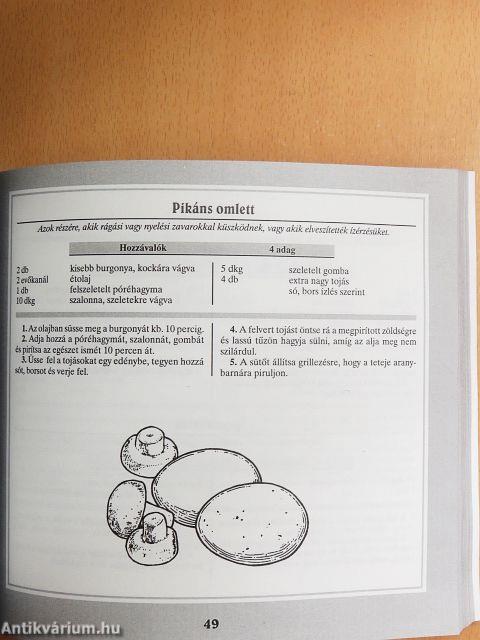 Rákbetegek diétáskönyve