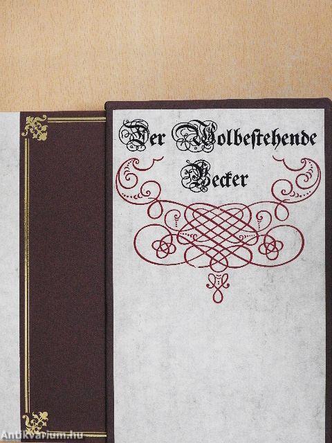 Der wolbestehende Becker (gótbetűs)