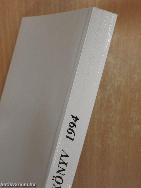 Jászsági évkönyv 1994.