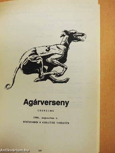 Nemzetközi F. C. I. CACIB Kutyakiállítás 1989. augusztus 5-6.