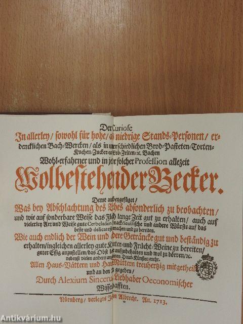 Der wolbestehende Becker (gótbetűs)