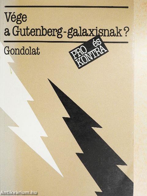 Vége a Gutenberg-galaxisnak?