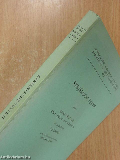 Syrjänische Texte II.