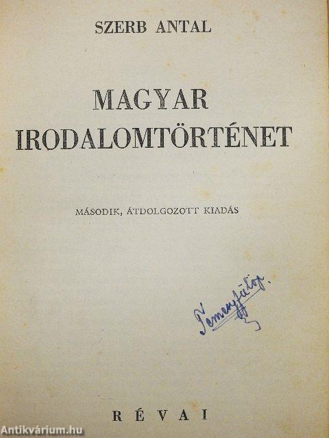Magyar irodalomtörténet
