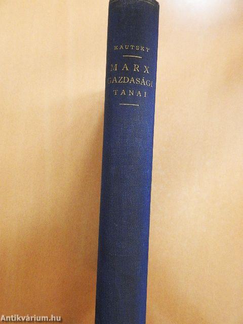 Marx gazdasági tanai