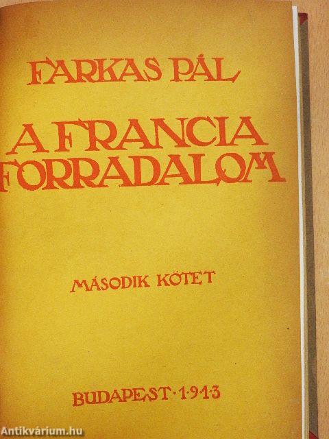 A francia forradalom I-II.