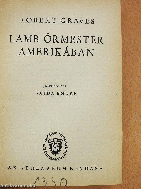 Lamb őrmester Amerikában