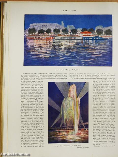 L'Illustration 1925. (nem teljes évfolyam)