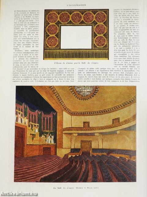 L'Illustration 1925. (nem teljes évfolyam)