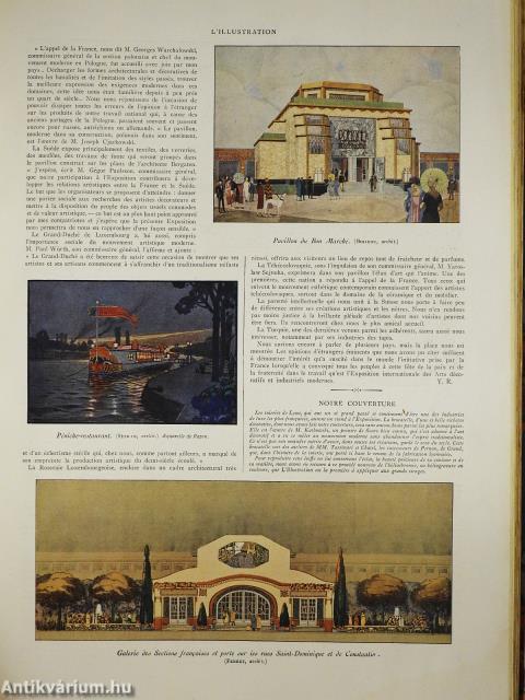 L'Illustration 1925. (nem teljes évfolyam)