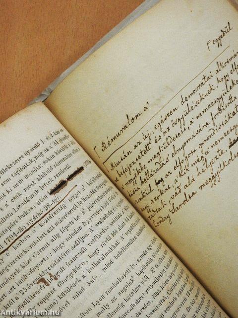 Az ó, közép és ujkorbeli földirat' és történelem' alaprajza III.