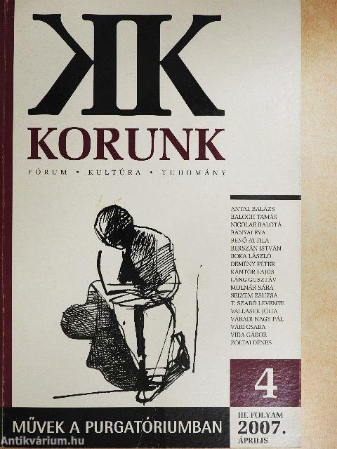 Korunk 2007. április