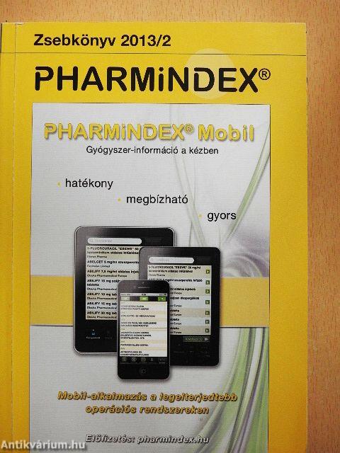 Pharmindex Zsebkönyv 2013/2