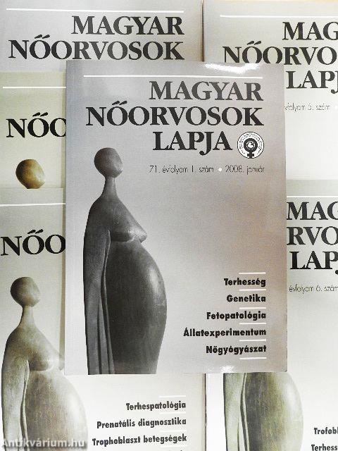 Magyar Nőorvosok Lapja 2008/1-6.