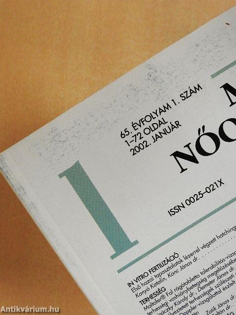 Magyar Nőorvosok Lapja 2002/1-6.