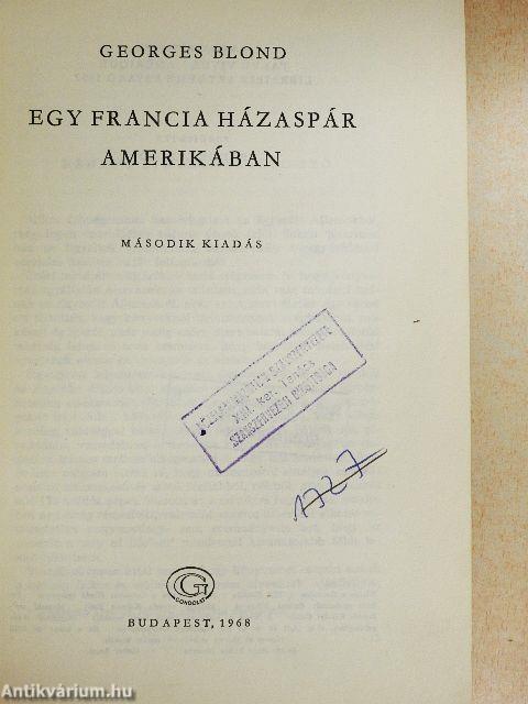 Egy francia házaspár Amerikában