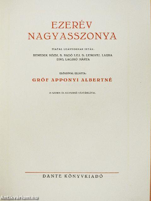 Ezerév nagyasszonya