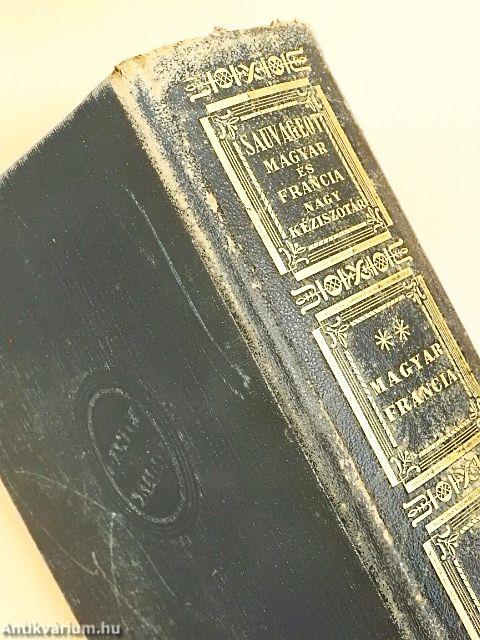 Francia-magyar és magyar-francia nagy kéziszótár II.