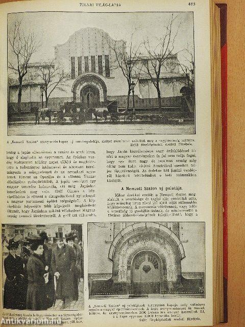 Tolnai Világlapja 1907. (nem teljes évfolyam)