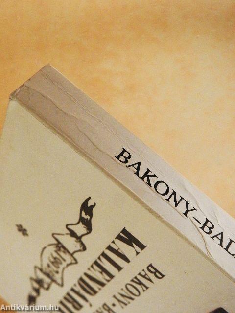Bakony-Balatoni Kalendárium 1992