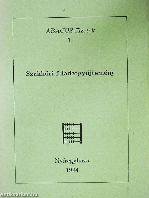 Szakköri feladatgyűjtemény